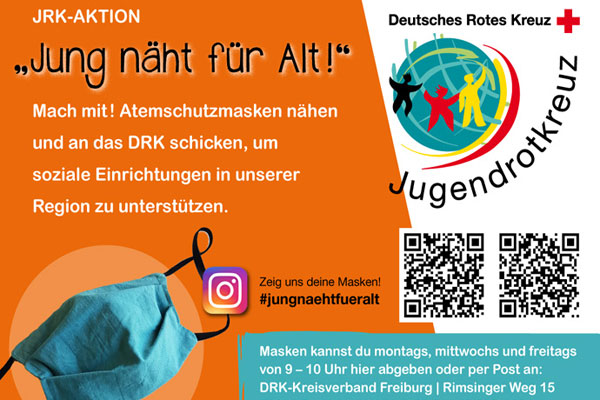 Flyer Jung näht für alt